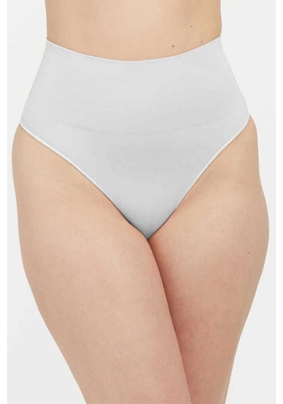 Mistirik Montela Model Bel Şekillendirici Seamless String Slip Korse Beyaz Renk Beyaz