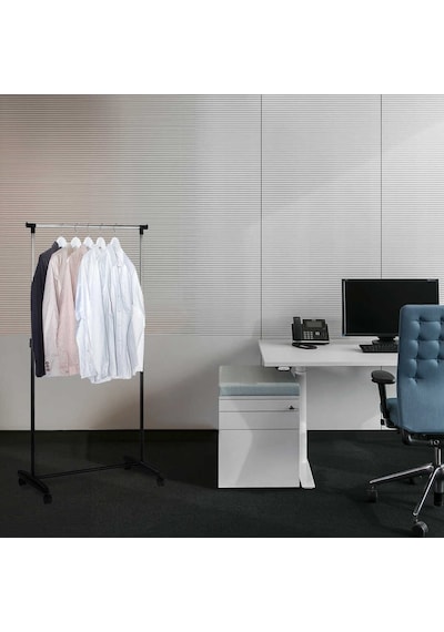 Handy Mate Nario Yükseklik Ayarlı Elbiseaskısı-siyahkrom 85x95-160x43 Cm Diğer