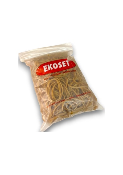 8cm Kalın Kauçuk Paket Lastiği 80mmx3mm 500 Gram