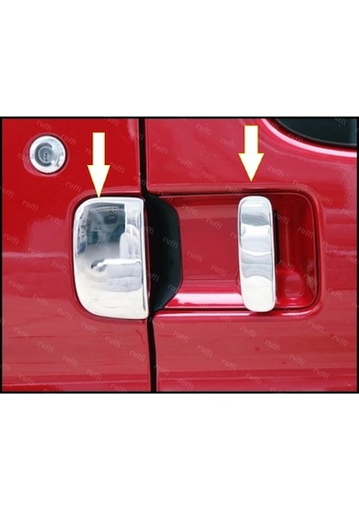 Ebal Otomotiv Peugeot Partner Krom Kapı Kolu 5 Kapı 1996-2008 P. Çelik