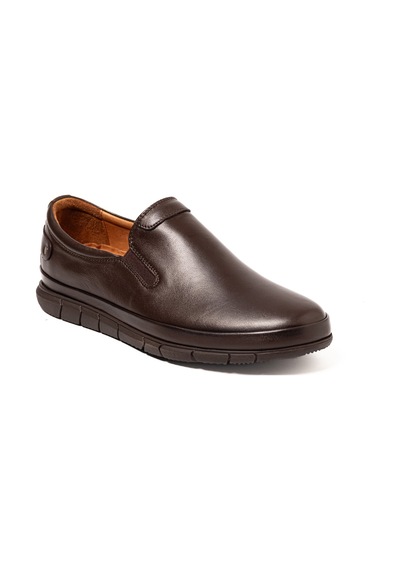 Sneaker Erkek Og-5424 John May 104 Kahve Dolaplı Deri Kahverengi