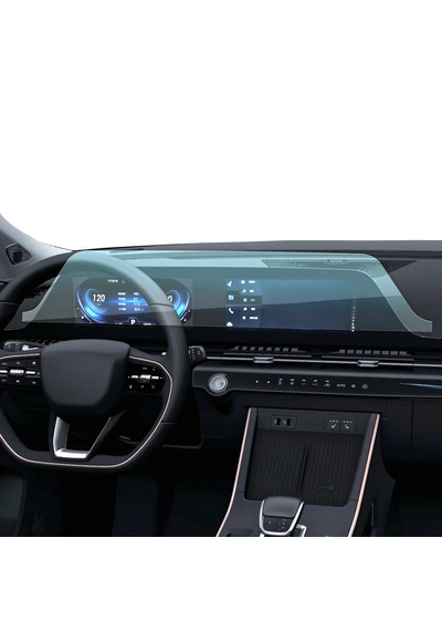 Chery Omoda 5 Uyumlu Ekran Koruyucu Şeffaf Nano 9H Nano Ekran Koruyucu