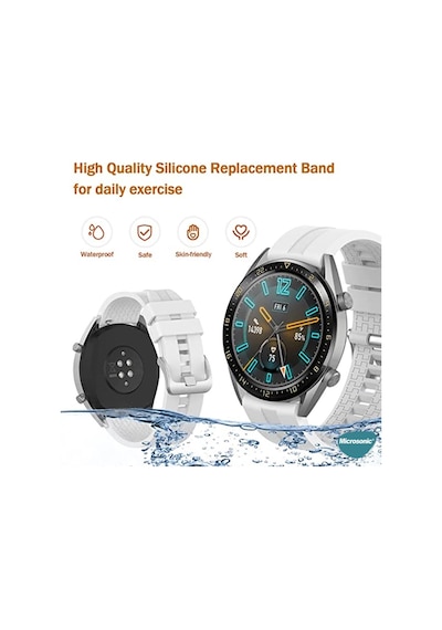 Microsonic Huawei Watch Gt2 42Mm Kordon, Beyaz