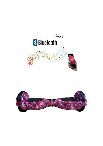 Citymate Elektrikli Kaykay Hoverboard Akıllı Denge 6.5 Inch + Hoverkart + Çanta Extrem Paket D13