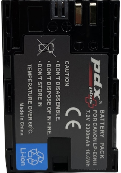 Pdx Canon Lp-E6Nh Batarya 2300Mah