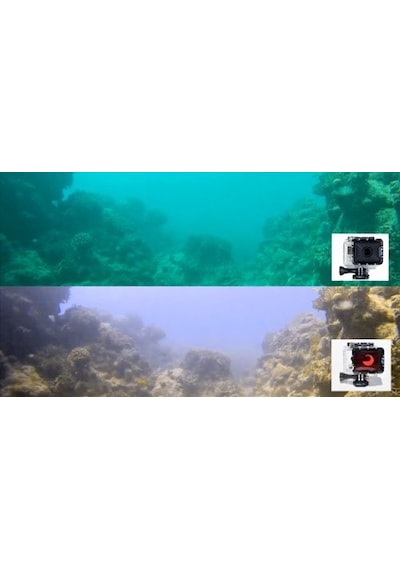 Kırmızı Dive Housing 60mt Filtre