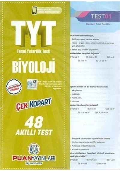 TYT Biyoloji Yaprak Test / Kolektif
