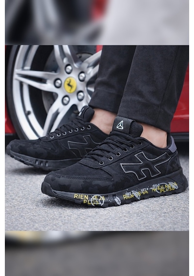 Mc Jamper 2444 Erkek Klasik Sneaker Siyah Siyah Mc Jamper 2444 Erkek Klasik Sneaker Siyah Siyah