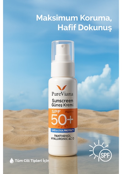 Pureviana Cilt Bariyerini Güçlendiren Koruma & Onarım Seti 4 Lü Temizleme, Serum, Nem, Spf