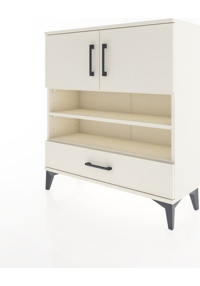 Arges Şifonyer 4 Raflı Tek Çekmeceli 2 Kapaklı 88x30x96 Aytaş... Aytaşı Arges Şifonyer 4 Raflı Tek Çekmeceli 2 Kapaklı 88x30x96 Aytaş... Aytaşı