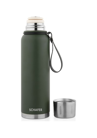 Schafer Steely Termos 1 L- Yeşil Yeşil