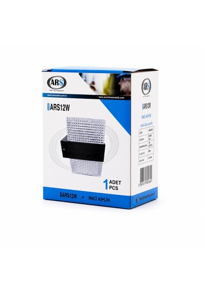 Ip66 50.000 Saat Led Ömrü 10w İnci Led Aplik Duvar Lambası Ars-348956 Çr