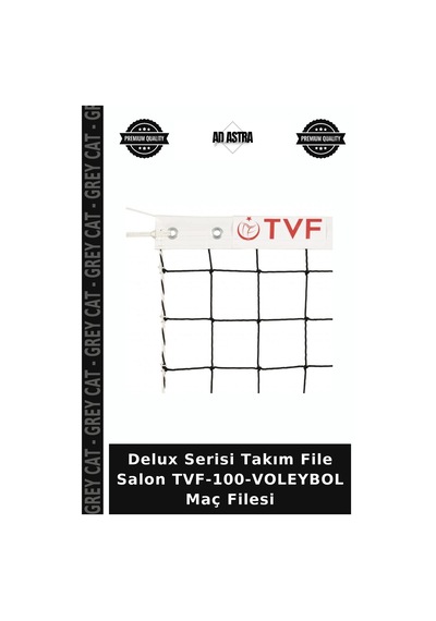 Delux Serisi Takım File Salon Tvf-100-voleybol Maç Filesi