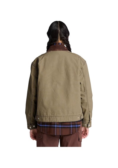 Bc0yh4zaıe1-r Timberland Strafford Washed Canvas Jacket 2.0 Kadın Yeşil Bc0yh4zaıe1-r