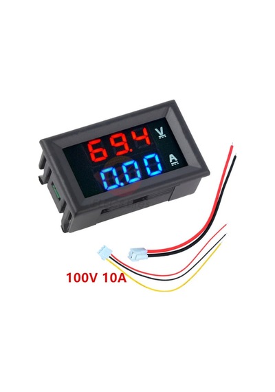 3bit 100v 10a-m4430 Dc 100v 200v 120v 10a Elektronik Volt Amp Metre Test Cihazı Dijital Voltmetre Ampermetre 0.28 ''led Ekran Voltaj Regülatörü