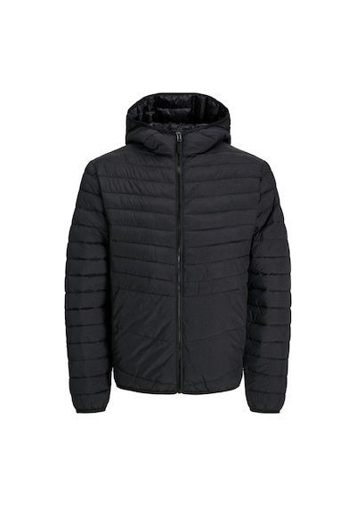 Jack & Jones 12256983 Erkek  Siyah Mont & Kaban