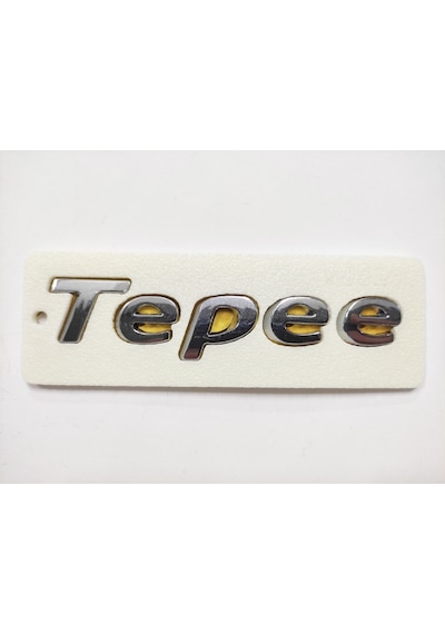 Peugeot Partner Tepee Arma Bagaj Yazısı Yapıştırma 13cmx2.5cm 9052