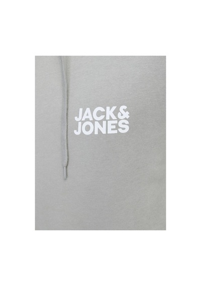 Jack & Jones Jack&jones 12152840 Jjecorp Logo Sweat Hood Ultımate Grey Sweat Gri