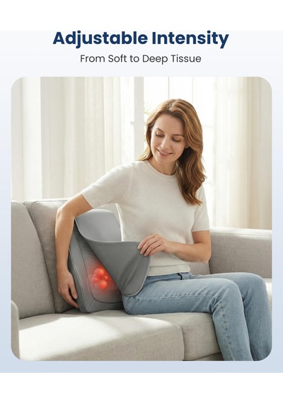 Comfıer Isı Ve Titreşimli Shiatsu Boyun Masajı, Boyun, Omuz Ve Sırt İçin Masaj Yastığı, Ev Ofiste Kullanım, Kadın Erkek Baba Anne İçin Hediyeler Comfıer Isı Ve Titreşimli Shiatsu Boyun Masajı, Boyun, Omuz Ve Sırt İçin Masaj Yastığı, Ev Ofiste Kullanım, Kadın Erkek Baba Anne İçin Hediyeler