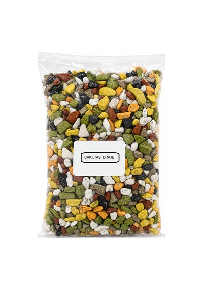 Aras Renkli Çakıltaşı Draje 1 Kg