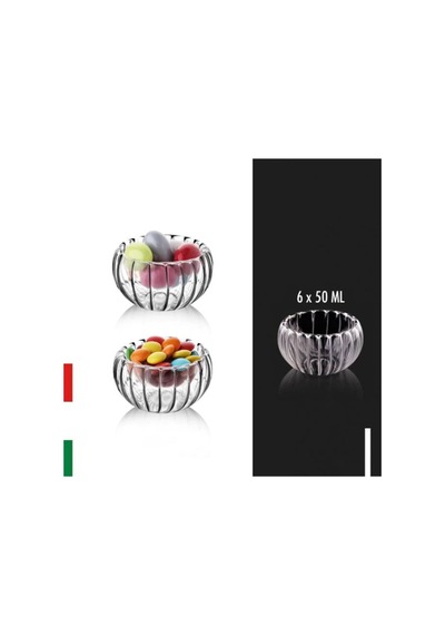 Çift Cidarlı 2 Li Optikli-çizgili-fitilli Mini Sosluk Drajelik Lokumluk Şeffaf