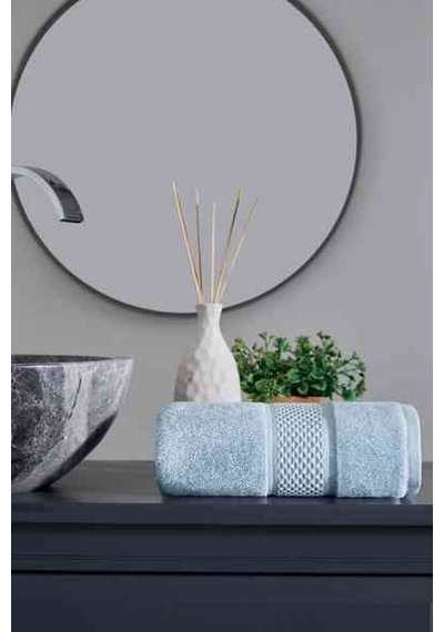 Colored Mavi Banyo Havlusu 90 150