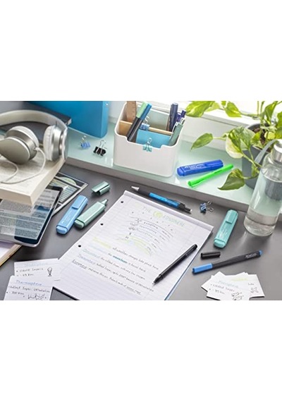 Grip Finepen İnce Keçe Uçlu Kalem Seti, 10'lu, Ofis Ve Günlük Kullanım, 0.4 Mm Hassas Uç, Metal Destekli, Ergonom