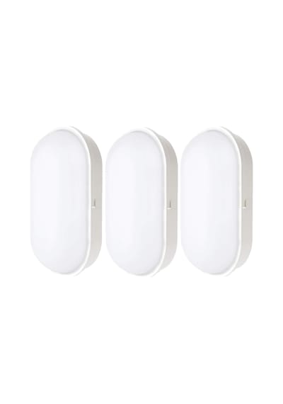 Su Geçirmez 20w Beyaz Kasa Gün Işık 4200k Bahçe Teras Banyo İç Dış Mekan Led Işık 2000lm 2 Ade 2 Adet