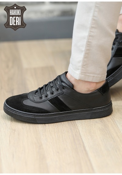 Hakiki Deri Rahat Günlük Sneaker Ayakkabı Pica8554 001