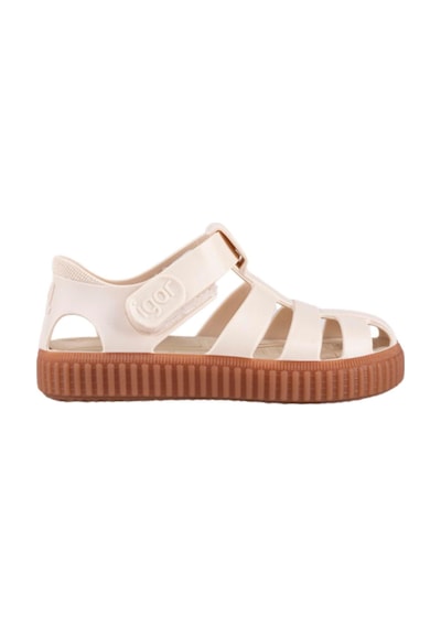 İgor Igor S10291-079 Nico Caramelo Unisex Çocuk Sandalet Krem