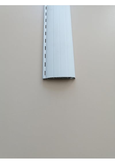 55 Lik Panjur Plastiği 6,00 Mt Beyaz Pvc