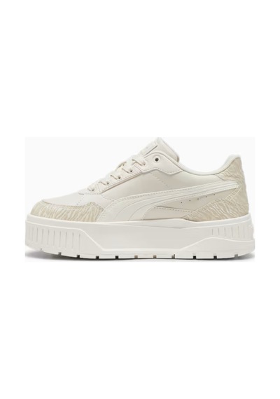 Puma Karmen Iı Idol Animal Fever Beyaz Kadın Krem Sneaker 39879501 Beyaz - Krem