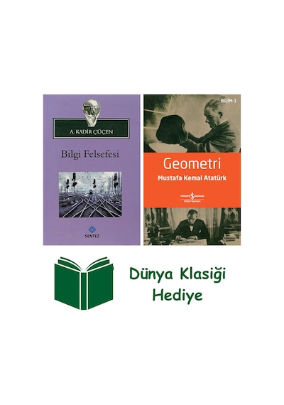 Bilgi Felsefesi + Geometri + Dünya Klasiği Hediye