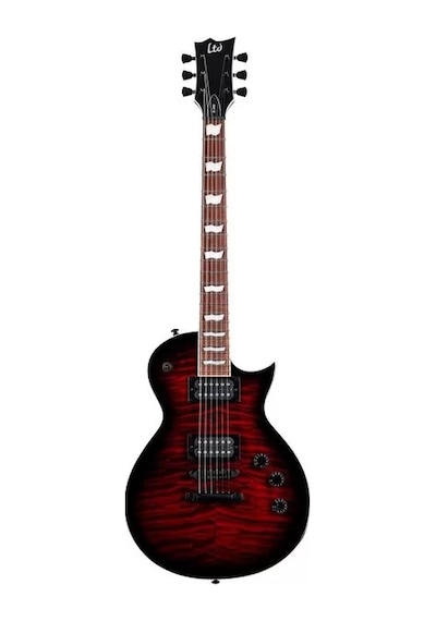 Esp Ltd Ec-256qm See Thru Black Cherry Sunburst Elektro Gitar