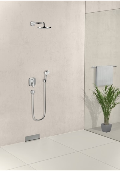 Hansgrohe Unıversal Dus Dırsegı E 389 Mm Krom 27446000
