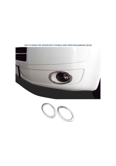Ebal Otomotiv VW T5 TRANSPORTER Krom Sis Çerçevesi 2 prç 2010-2015 Arası