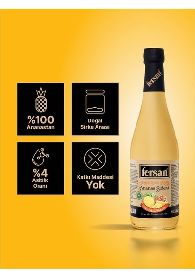 Fersan Ananas Sirkesi 500cc Cam 1 Adet