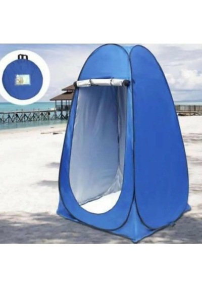 Vothoon Otomatik Wc Portatif Giyinme Çadırı 120x120x190 Cm Mavi