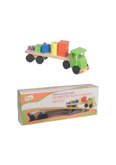 Geometrik Bloklar Kamyon (büyük)