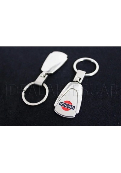 Nissan Metal Oval Anahtarlık Şık Kaliteli Aksesuar Çanta Araba New
