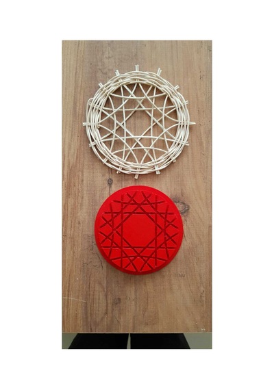 Güneş Desenli Rattan Kalıp