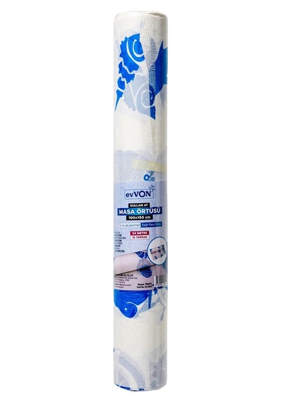 Masaörtüsü 16 Yaprak 100x150 Cm 24m Marin Kullan At 2'li Ekonomik Paket - 2 Adet Tarı Siyah 4 Cm
