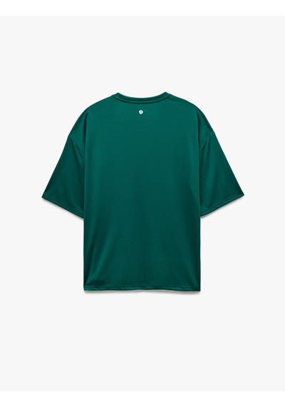 Koton Yarım Kollu Bisiklet Yaka Kolej Baskılı Oversize Spor Tişört Yeşil 5sam10135nk Yeşil Koton Yarım Kollu Bisiklet Yaka Kolej Baskılı Oversize Spor Tişört Yeşil 5sam10135nk Yeşil