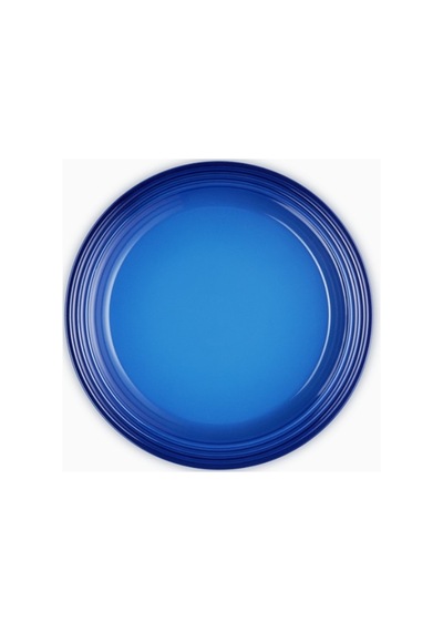 Le Creuset Klasik Dayanıklı Tasarım Seramik Yemek Tabağı 27 Cm Mavi