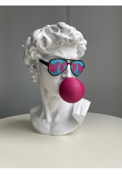 David Büst Dekoratif Obje Michelangelo Davut Heykeli Pop Art Ev Ofis Dekor Genel