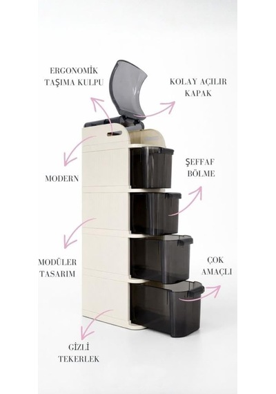 Geseus Xl Pro Slim Tekerlekli Çok Amaçlı Banyo Ve Mutfak Dolabı Şeffaf Çekmeceli Dar Alan Düzenleyici Organizer Çok Renkli Geseus Xl Pro Slim Tekerlekli Çok Amaçlı Banyo Ve Mutfak Dolabı Şeffaf Çekmeceli Dar Alan Düzenleyici Organizer Çok Renkli