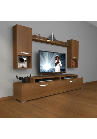 Decoraktiv Ekoflex 5da Slm Tv Ünitesi Tv Sehpası Ceviz