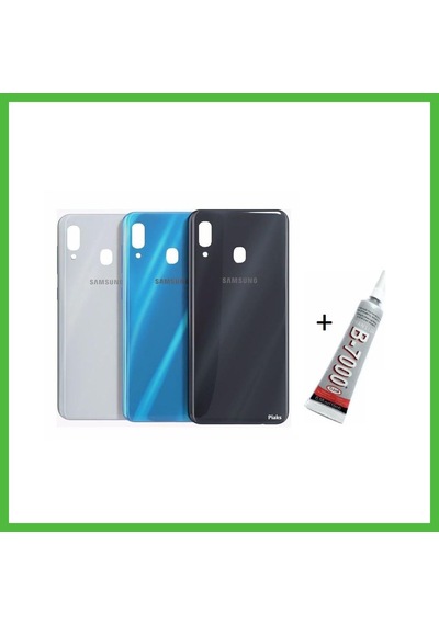 Vaveni Samsung Uyumlu A20 Arka Batarya Pil Kapağı Siyah B7000 1 Arz