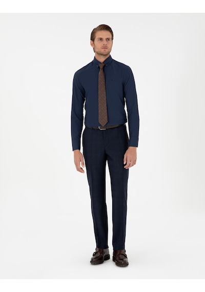Pierre Cardin Erkek Lacivert Gömlek Desenli 50297998-vr033 Lacivert Pierre Cardin Erkek Lacivert Gömlek Desenli 50297998-vr033 Lacivert