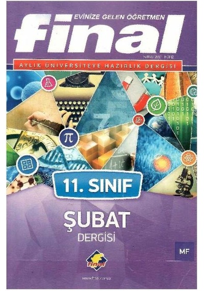 11.sınıf Şubat Aylık Üniversiteye Hazırlık Dergisi İ 2017